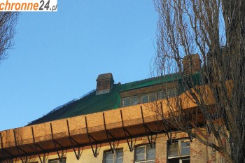 Luboń Zabezpieczenie starego dachu - siatka zabezpieczająca dachówki Sklep Luboń